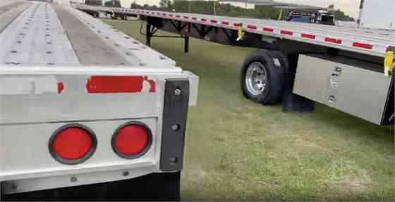 2016 Used FONTAINE 48X102 Flatbed Trailer Houston