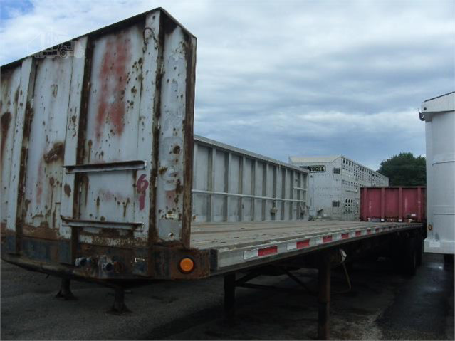 1996 Used FONTAINE Flatbed Trailer Galesburg - photo 1