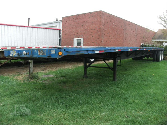1999 Used FONTAINE Flatbed Trailer Galesburg - photo 3