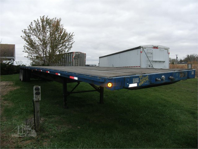 1999 Used FONTAINE Flatbed Trailer Galesburg - photo 1