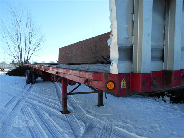 2002 Used FONTAINE EXPANDABLE FLATBED Trailer Galesburg - photo 1