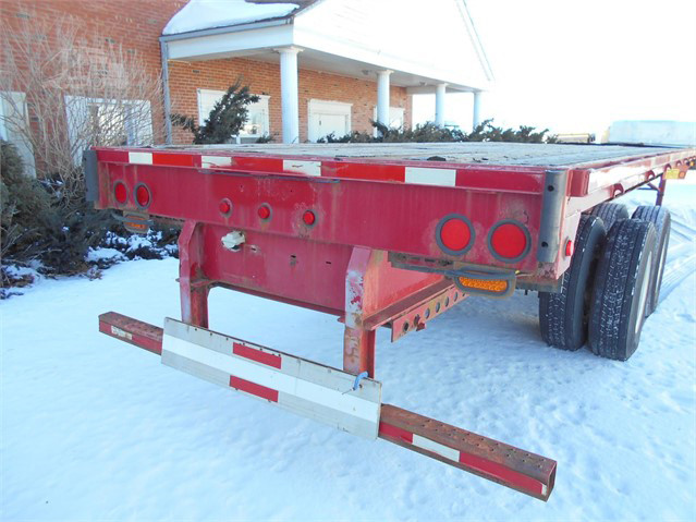 2002 Used FONTAINE EXPANDABLE FLATBED Trailer Galesburg - photo 3