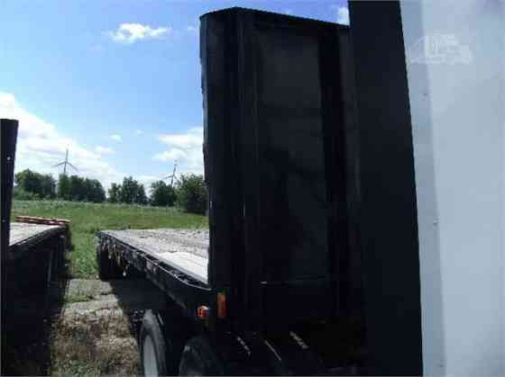 1995 Used DORSEY 102 Flatbed Trailer Galesburg