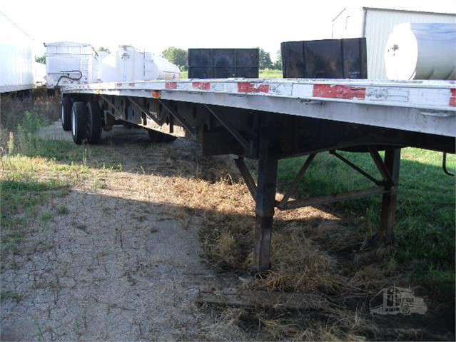 2003 Used TRANSCRAFT 102 Flatbed Trailer Galesburg - photo 1