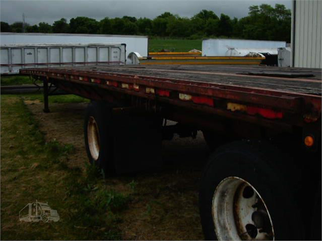 1999 Used GREAT DANE Flatbed Trailer Galesburg - photo 3
