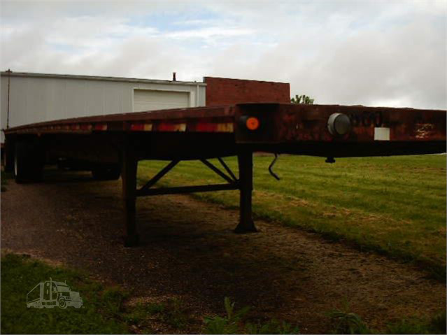 1999 Used GREAT DANE Flatbed Trailer Galesburg - photo 2