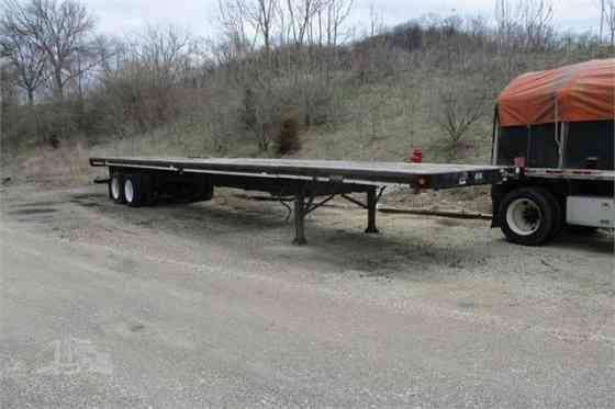 1994 Used GREAT DANE EXTENDABLE Flatbed Trailer Galesburg