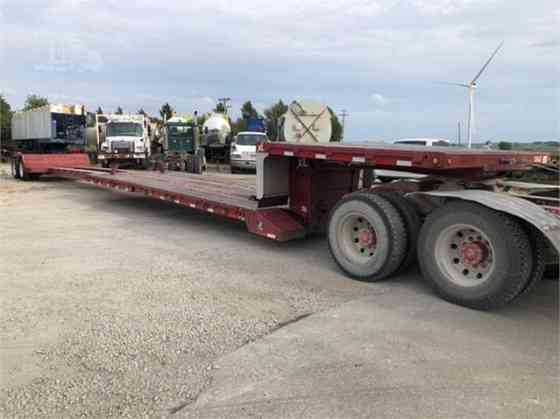 2014 Used XL SPECIALIZED 70 MDE Lowboy Trailer Des Moines, Iowa