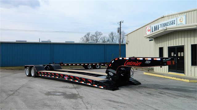 2021 New PITTS LB35-22DC Covered Lowboy Trailer Waverly - photo 1