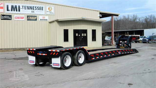 2021 New PITTS LB35-22DC Covered Lowboy Trailer Waverly - photo 2