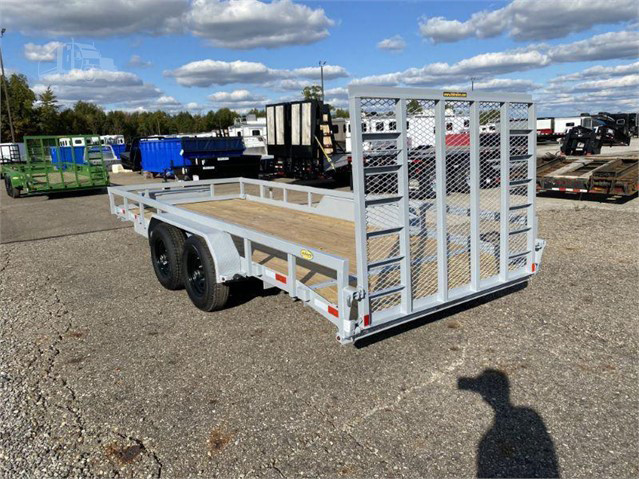 2021 New H&H TRAILERS 16 ft x 82 Utility Trailer Youngstown - photo 2