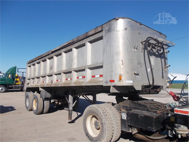 Used 1977 EAST Frame type Dump Trailer Galesburg - photo 3