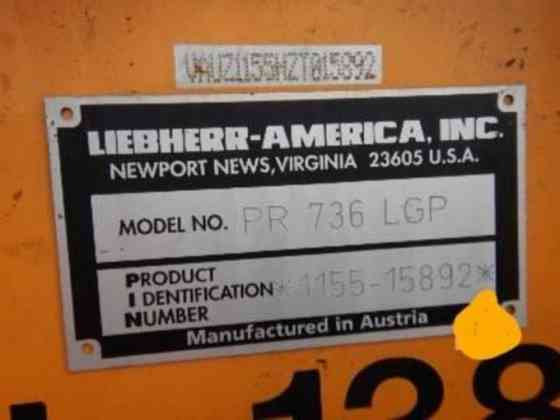 USED 2017 LIEBHERR PR736 LGP DOZER Pittsfield