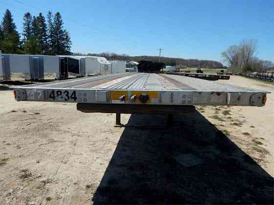 USED 1998 UTILITY 102"X48' Flatbed Trailer Rochester, Minnesota