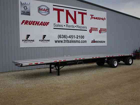NEW Transcraft Eagle 48 x 102 combo flatbed trailer Kansas City, Missouri