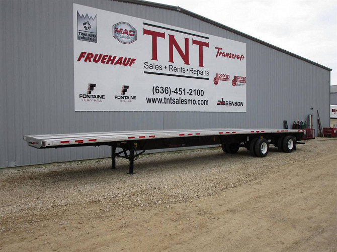 NEW Transcraft 53 x 102 flatbed trailer Kansas City, Missouri - photo 1