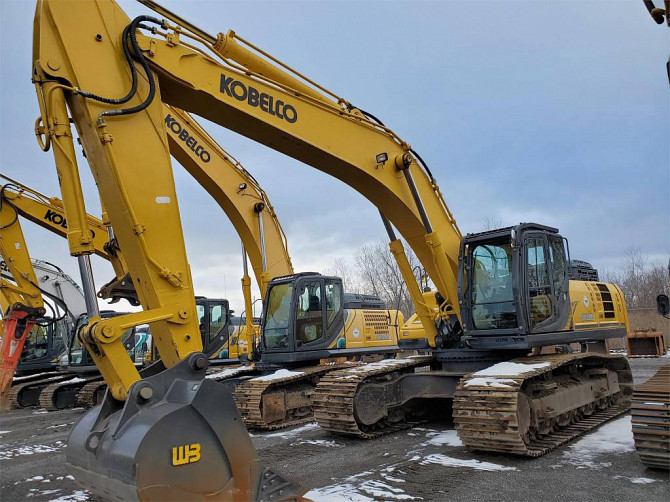 USED 2015 KOBELCO SK500 LC-9 Excavator Syracuse, New York - photo 1