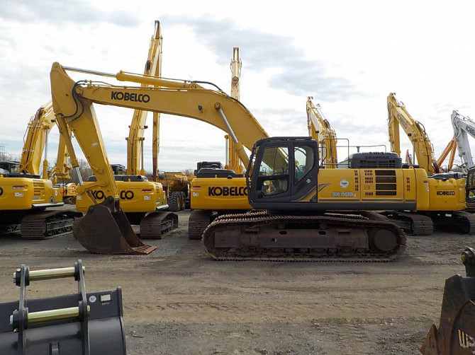 USED 2015 KOBELCO SK500 LC-9 Excavator Syracuse, New York - photo 2