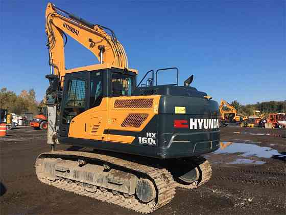 USED 2016 HYUNDAI HX160L Excavator Syracuse, New York