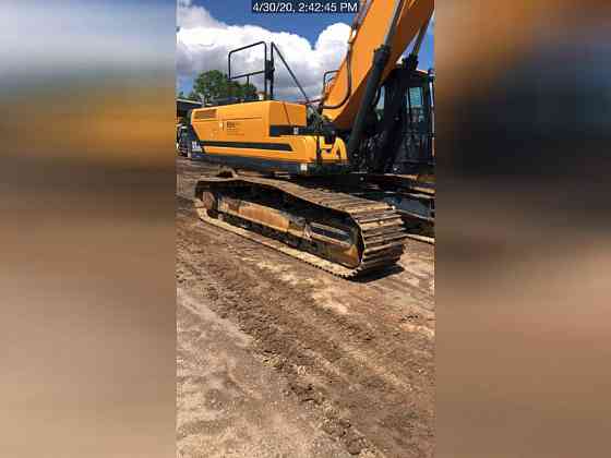 USED 2018 HYUNDAI HX330L Excavator Lexington, North Carolina
