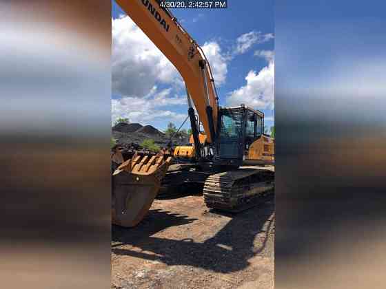 USED 2018 HYUNDAI HX330L Excavator Lexington, North Carolina