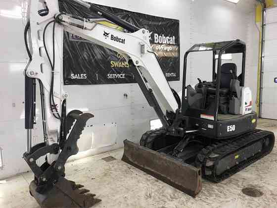USED 2016 BOBCAT E50 Excavator West Fargo