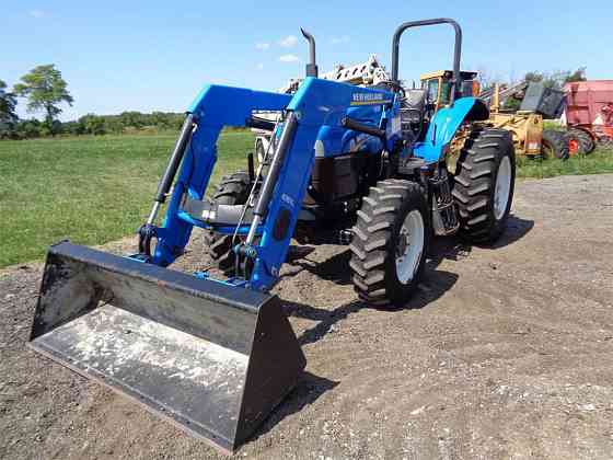 USED 2014 NEW HOLLAND TS6.110 Tractor Ansonia