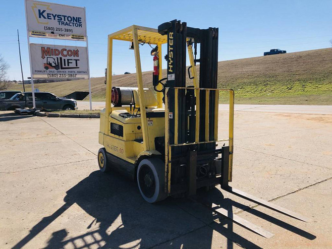 USED 2001 HYSTER S40XM Forklift Duncan - photo 2