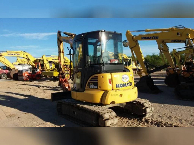 USED 2016 KOMATSU PC55MR-5 Excavator Oklahoma City - photo 2