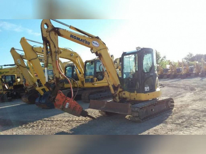 USED 2016 KOMATSU PC55MR-5 Excavator Oklahoma City - photo 3