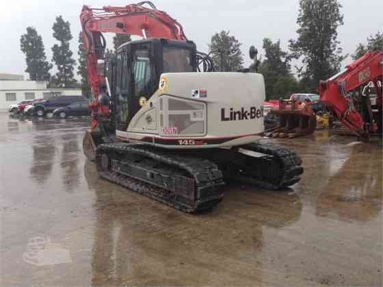 USED 2014 LINK-BELT 145 X3 SPIN ACE Excavator Placentia
