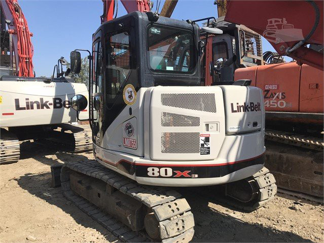 USED 2014 LINK-BELT 80 X3 SPIN ACE Excavator Placentia - photo 1