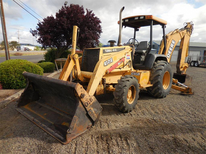 USED 1999 DEERE 410E Backhoe Central Point - photo 4