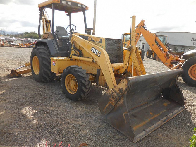 USED 1999 DEERE 410E Backhoe Central Point - photo 1