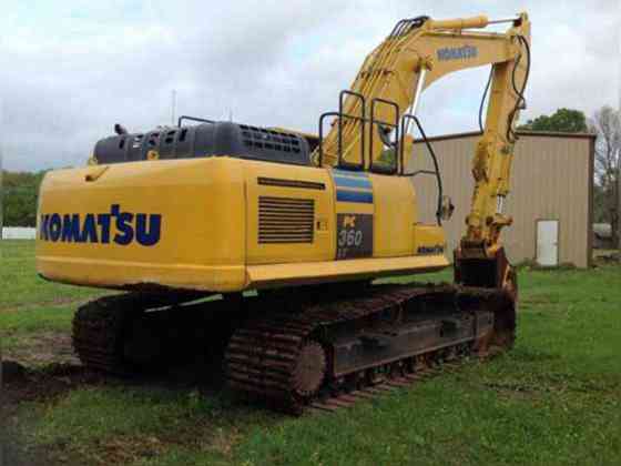 USED 2014 Komatsu PC360LC Excavator Bristol, Pennsylvania