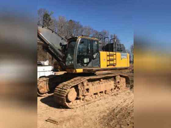 USED 2018 John Deere 470GLC Excavator Bristol, Pennsylvania