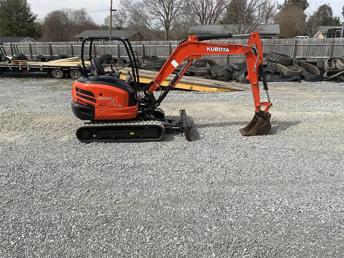 USED 2018 KUBOTA KX040-4 Excavator Johnson City, Tennessee - photo 3