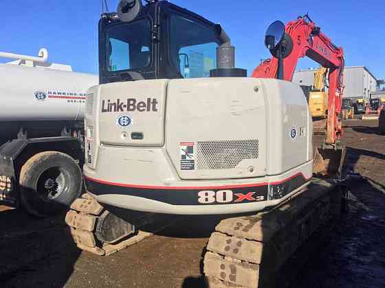 USED 2018 LINK-BELT 80 X3 SPIN ACE Excavator Lynchburg