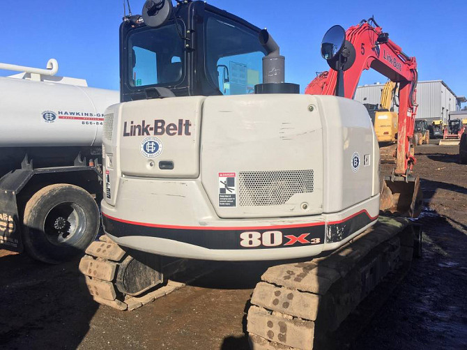 USED 2018 LINK-BELT 80 X3 SPIN ACE Excavator Lynchburg - photo 1