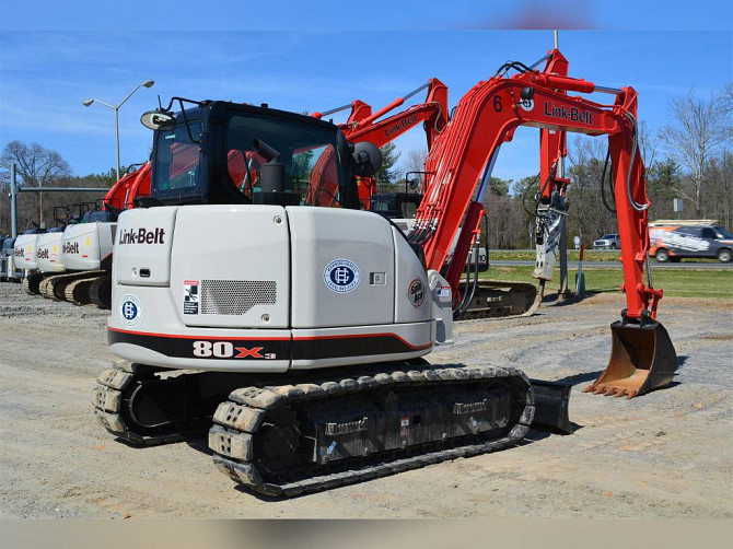 USED 2019 LINK-BELT 80 X3 SPIN ACE Excavator Lynchburg - photo 2