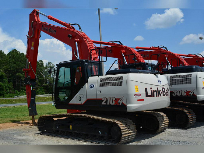 USED 2016 LINK-BELT 210 X4 Excavator Lynchburg - photo 3