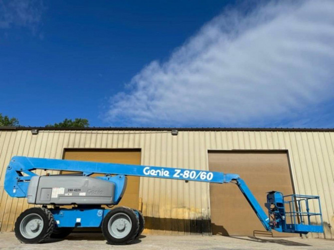 Used 2013 GENIE Z80-60 Articulated Boom Lift Danville, Virginia - photo 1