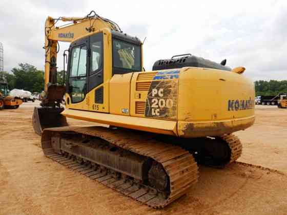 Used 2008 KOMATSU PC200LC-8 Excavator Danville, Virginia