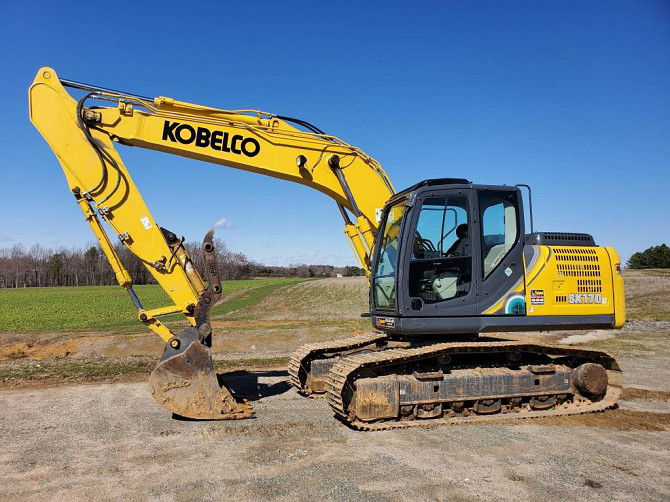 USED 2017 KOBELCO SK170 LC-10 Excavator Danville, Virginia - photo 3