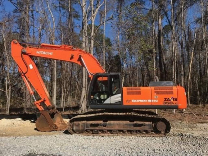 USED 2012 HITACHI ZX350 LC-5N Excavator Danville, Virginia - photo 3