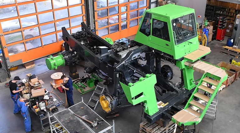 eDumper Electric Dump Truck Creation Process