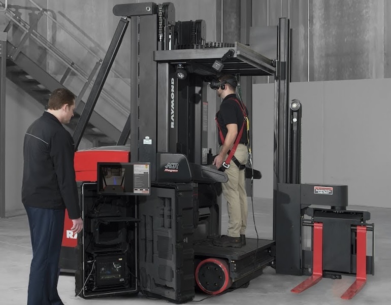 Stand up Forklift Training